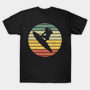 Vintage Surfer Silhouette T-Shirt